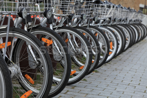 City bicycles Stock photo © RazvanPhotography
