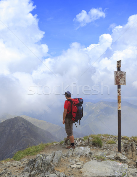 Stock photo: Hiker