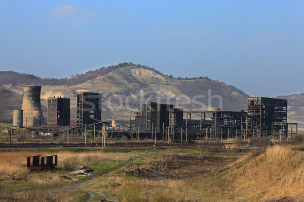 Stock photo: Heavy industry ruins