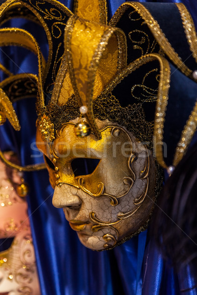 Velencei maszk közelkép kép szép arc divat Stock fotó © RazvanPhotography