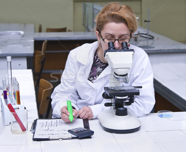 Female researcher Stock photo © RazvanPhotography