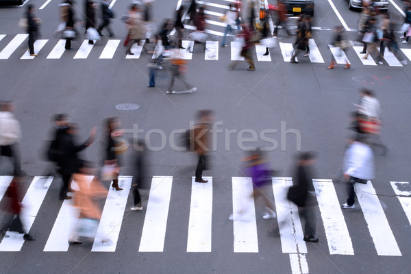 [[stock_photo]]: Personnes · rue · grand · ville · route