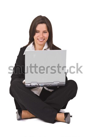 Businesswoman with laptop Stock photo © RazvanPhotography