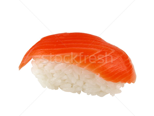 Saumon sushis alimentaire poissons orange riz Photo stock © RazvanPhotography