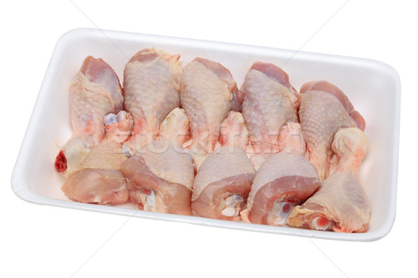 Raw chicken drumsticks Stock photo © RazvanPhotography