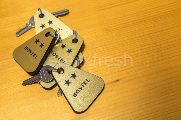 Heap of Hostel Room Keys Stock photo © RazvanPhotography