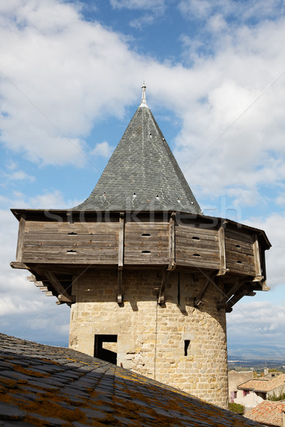 Tower from Carcassonne Stock photo © RazvanPhotography