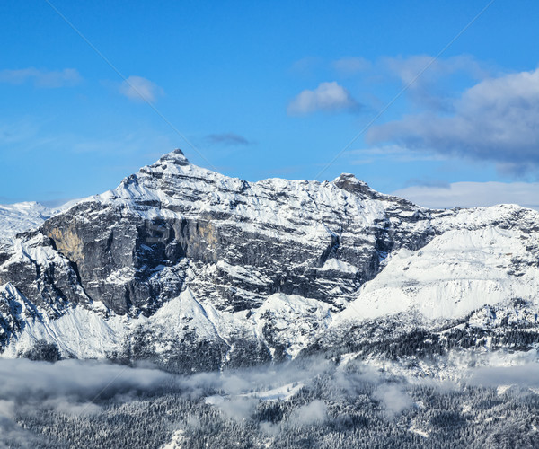 Pointe de Plate -The French Alps Stock photo © RazvanPhotography