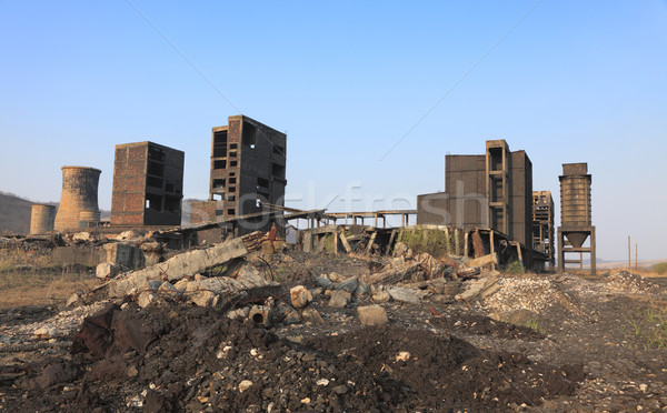 Stock photo: Industrial ruins