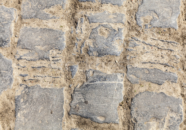 Cobbelstone Road- Detail Stock photo © RazvanPhotography