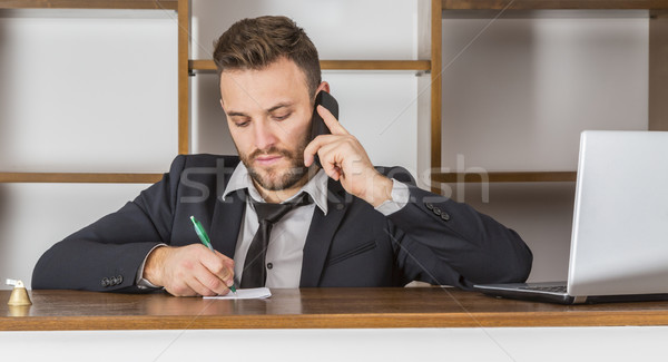 Portrait of a Receptionist Stock photo © RazvanPhotography