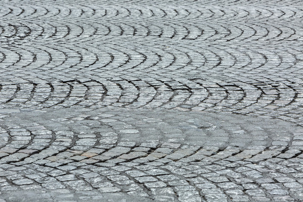Ciottoli dettaglio strada posizione strada pietra Foto d'archivio © RazvanPhotography