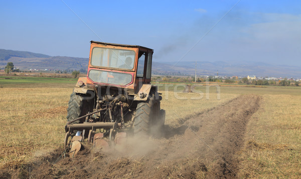 Ploughing Stock photo © RazvanPhotography