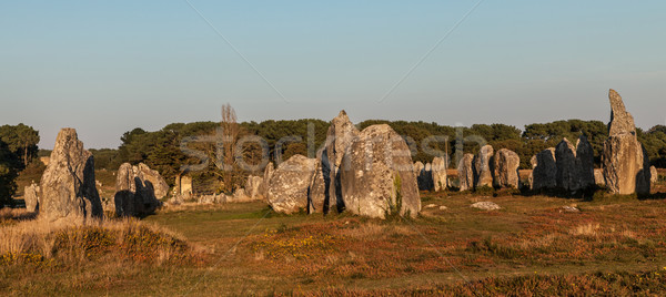Megalithic Monuments in Carnac Stock photo © RazvanPhotography