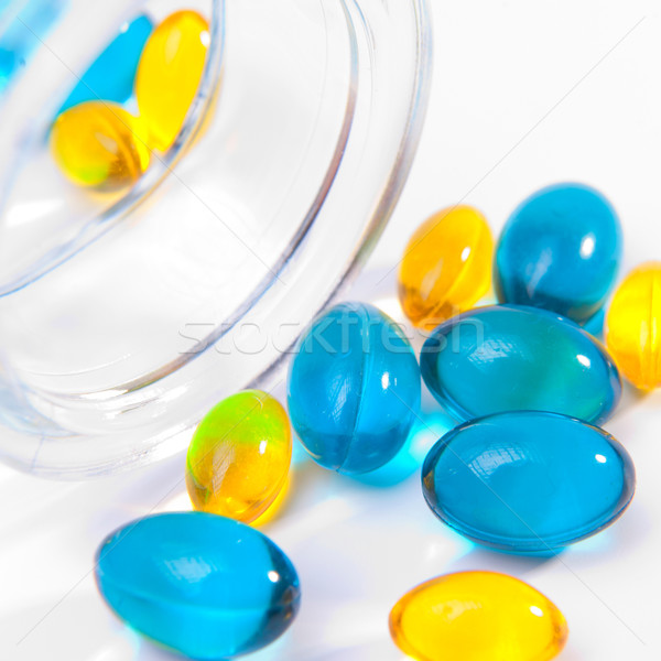 [[stock_photo]]: Coloré · capsules · médicaux · aider · rouge · douleur