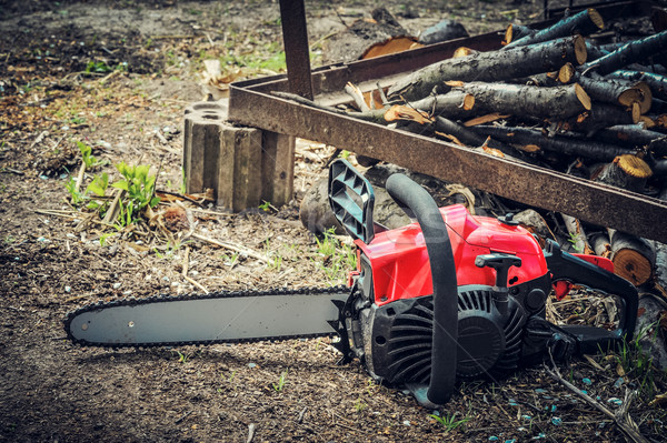 Chainsaw Stock photo © razvanphotos