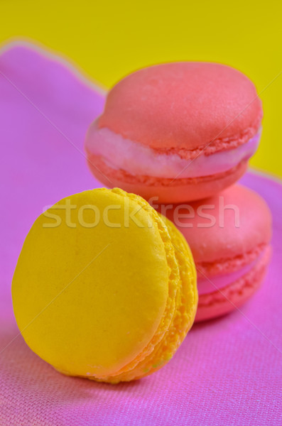 Savoureux coloré alimentaire dessert sweet cookie Photo stock © razvanphotos