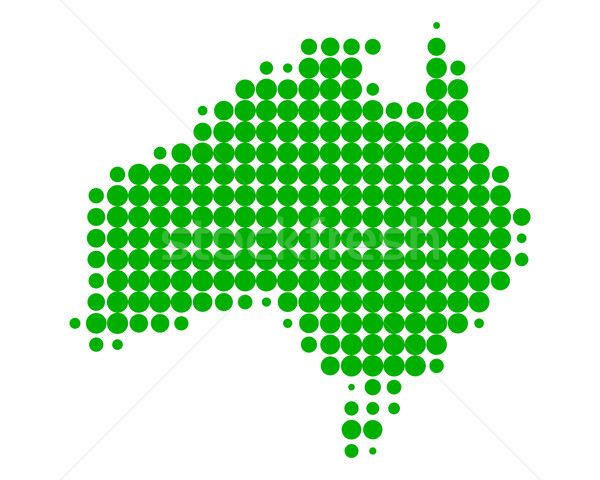 карта Австралия Мир фон планеты шаблон Сток-фото © rbiedermann