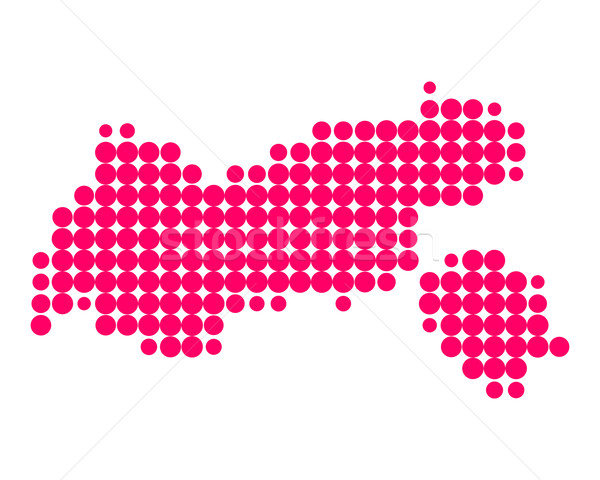 Map of Tyrol Stock photo © rbiedermann