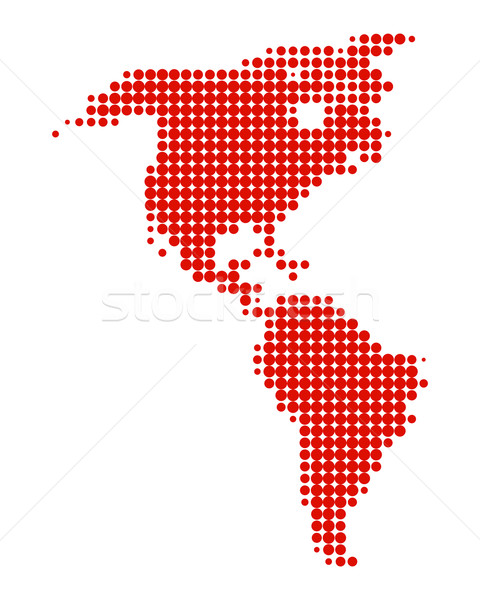 Mapa Do Chile E Da Argentina Foto de Stock - Imagem de continente