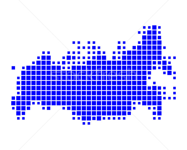 Stock fotó: Térkép · Oroszország · utazás · minta · Európa · Ázsia