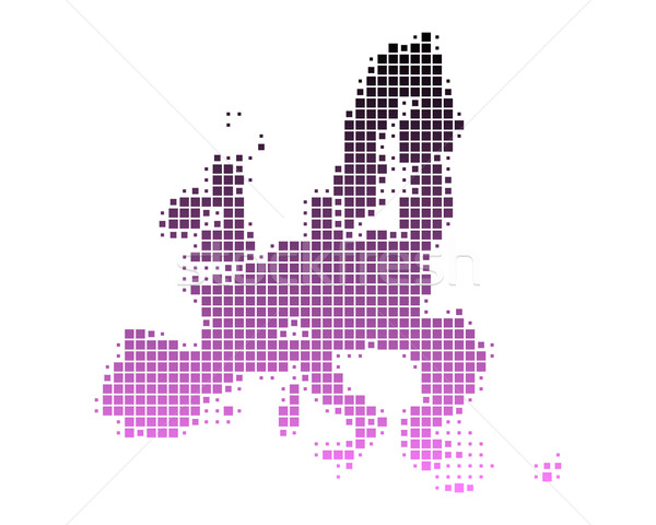 Map of European Union Stock photo © rbiedermann