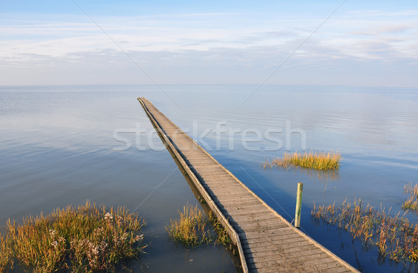 Mar muelle playa naturaleza paisaje viaje Foto stock © rbiedermann