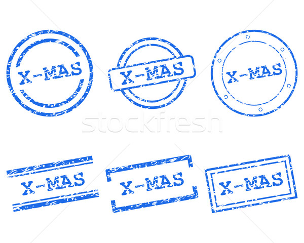 X-mas stamps Stock photo © rbiedermann