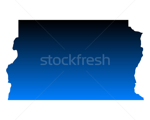 Map of Distrito Federal do Brasil Stock photo © rbiedermann