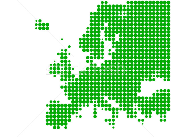 Map of Europe Stock photo © rbiedermann