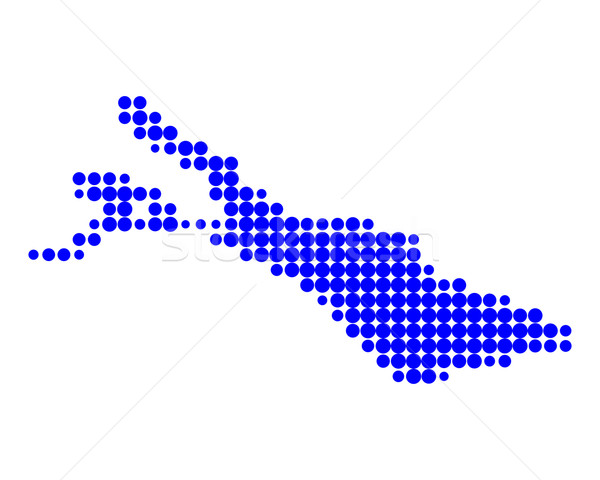 Map of Lake Constance Stock photo © rbiedermann