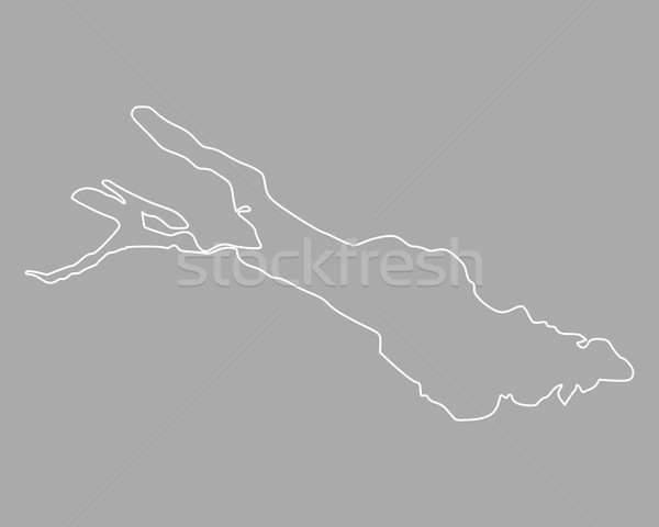 Map of Lake Constance Stock photo © rbiedermann