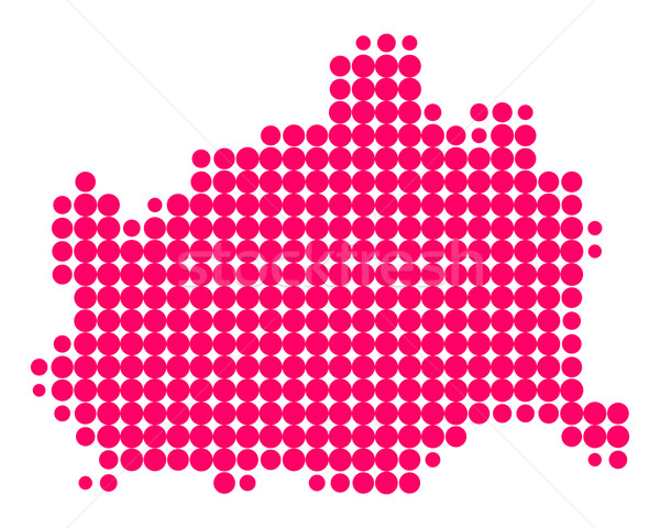 Map of Vienna Stock photo © rbiedermann