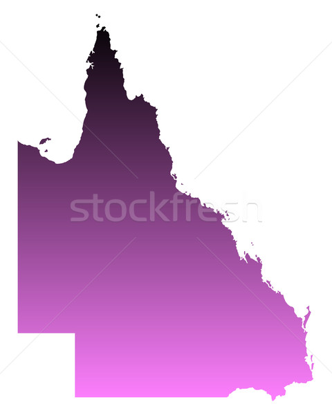 Zdjęcia stock: Pokaż · queensland · różowy · wektora · Australia · odizolowany