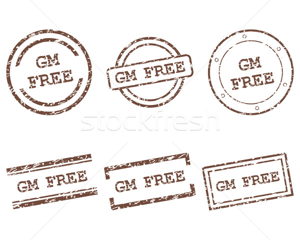 GM free stamps Stock photo © rbiedermann