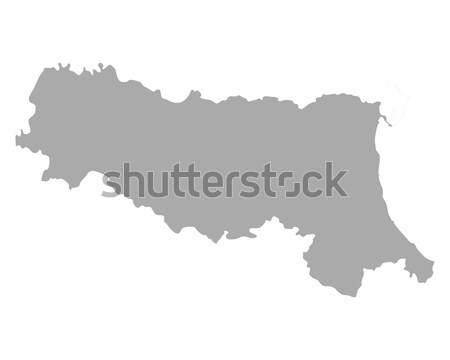 Stock photo: Map of Saxony