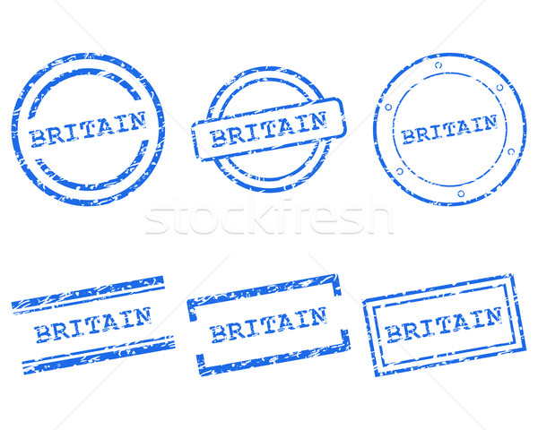 Britain stamps Stock photo © rbiedermann
