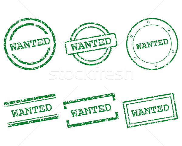 Wanted stamps Stock photo © rbiedermann