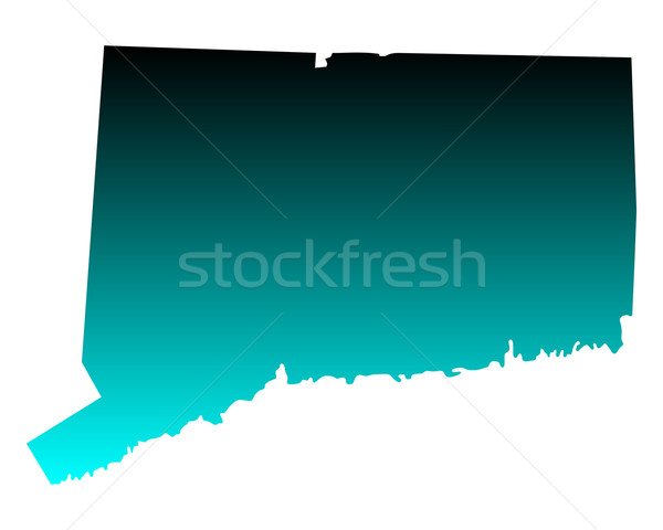Map of Connecticut Stock photo © rbiedermann