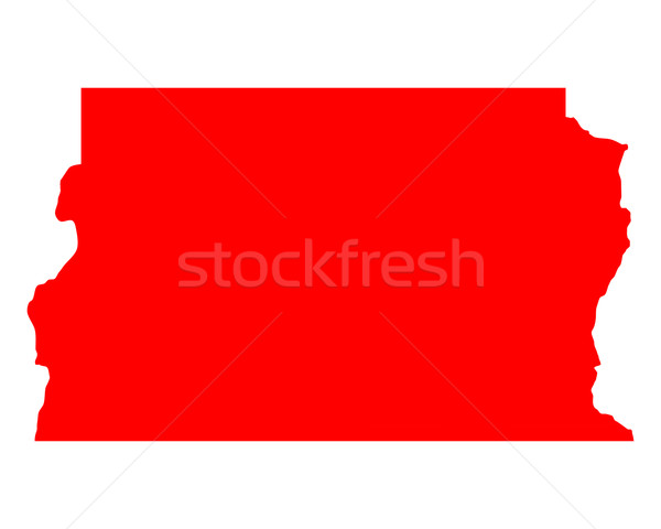 Harita federal arka plan kırmızı hat Stok fotoğraf © rbiedermann