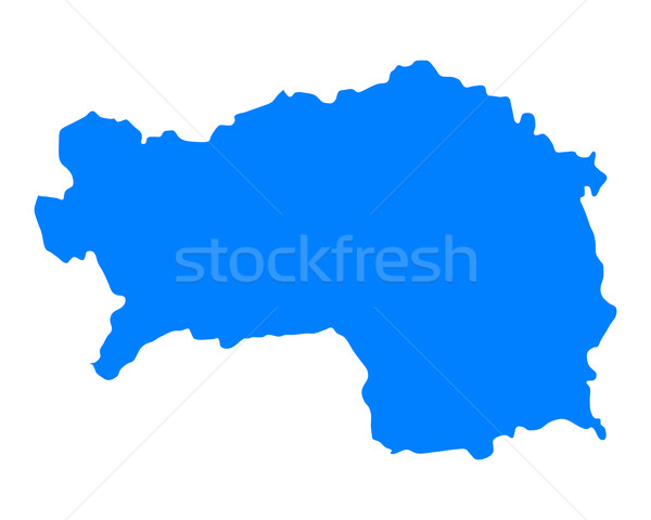Map of Styria Stock photo © rbiedermann
