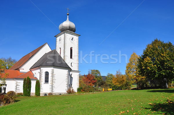 Church Mariae Himmelfahrt in Klaffer am Hochficht, Austria Stock photo © rbiedermann