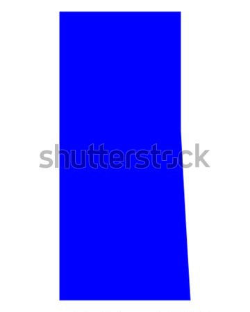 Mapa saskatchewan azul vetor Canadá isolado Foto stock © rbiedermann