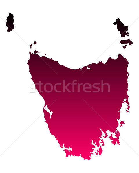 Pokaż tasmania podróży różowy fioletowy Australia Zdjęcia stock © rbiedermann