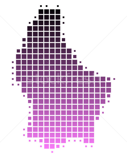 Stock photo: Map of Luxembourg