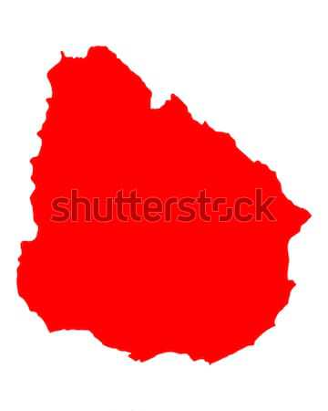 Foto stock: Mapa · Eslováquia · linha · vetor