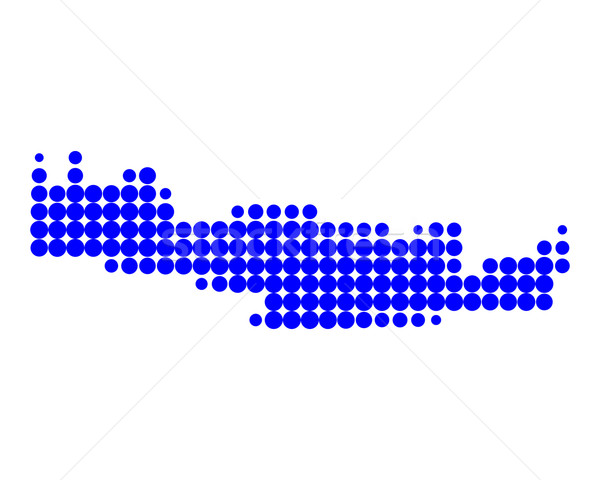 Stock photo: Map of Crete
