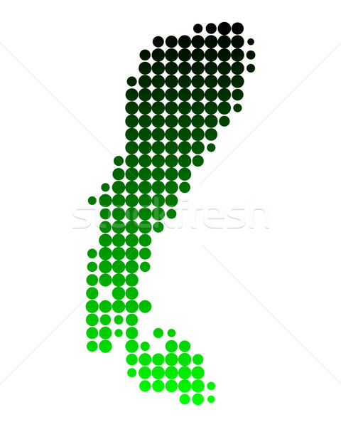 Map of Lake Neusiedl Stock photo © rbiedermann