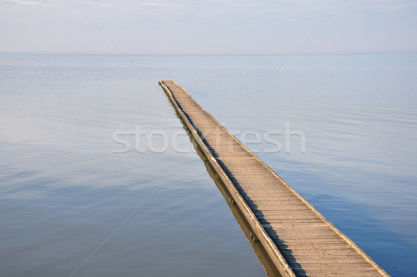 Mar muelle playa naturaleza paisaje viaje Foto stock © rbiedermann