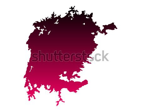 Map of Lake Victoria Stock photo © rbiedermann